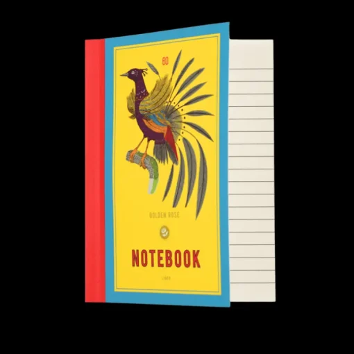 A6 notebook - GOLDEN ROSE