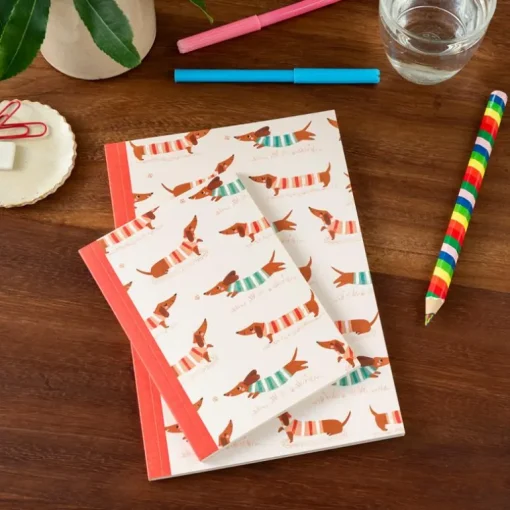 A5 notebook - Sausage Dog