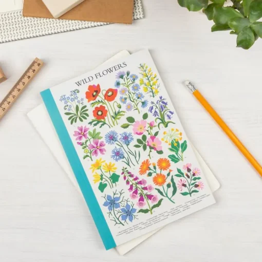 A5 notebook - Wild Flowers