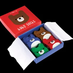 Baby socks (4 pairs) - Bear