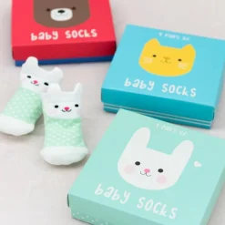 Baby socks (4 pairs) - Bear