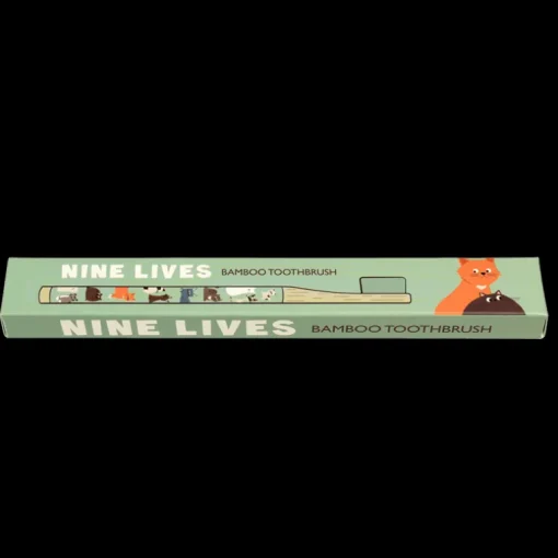 Bamboo toothbrush - Nine Lives
