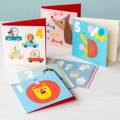 Birthday card - Dog and bones SIX