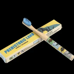 Children's bamboo toothbrush - Prehistoric Land