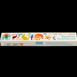 Children's bamboo toothbrush - Wild Wonders