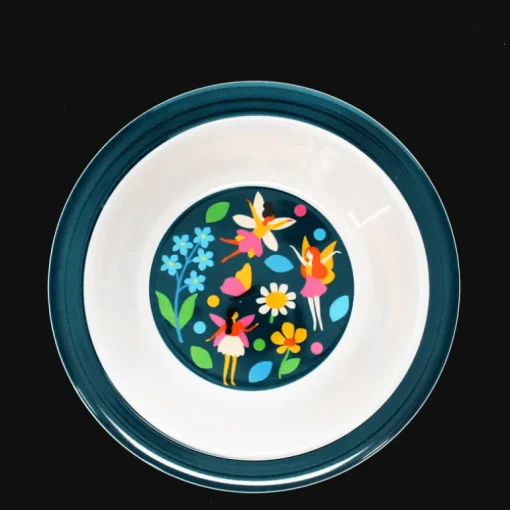Children's melamine bowl - Fairies in the Garden