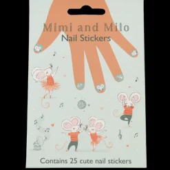 Children's nail stickers (pack of 25) - Mimi and Milo