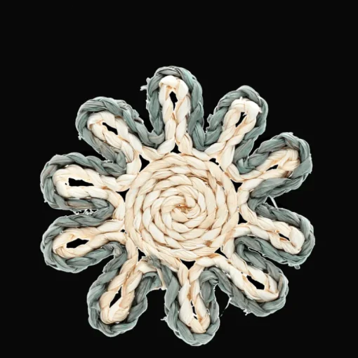 Corn husk coaster - Grey