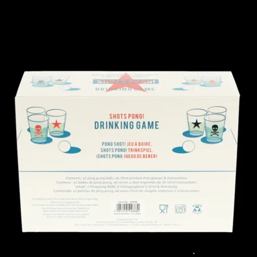 Drinking game - Shots Pong