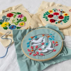 Embroidery kit - Wild Flowers