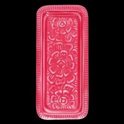 Enamel trinket tray - Vibrant pink
