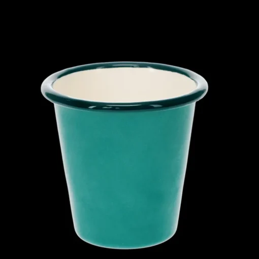 Enamel tumbler 300ml - Teal