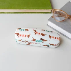 Glasses case & cleaning cloth - Sausage Dog