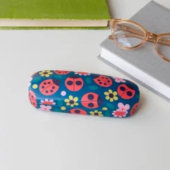 Glasses case & cleaning cloth - Ladybird