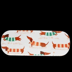 Glasses case & cleaning cloth - Sausage Dog
