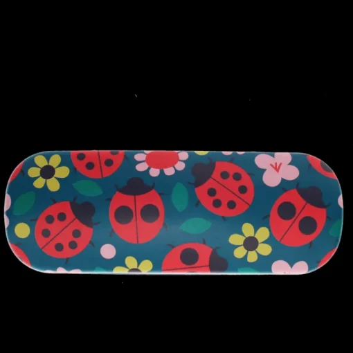 Glasses case & cleaning cloth - Ladybird