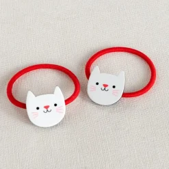 Hair ties (set of 2) - Cookie the Cat