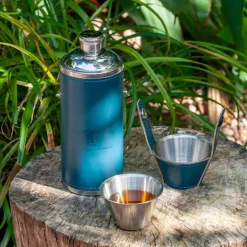 Hunter hip flask with 2 cups 220ml - Spirit of Adventure