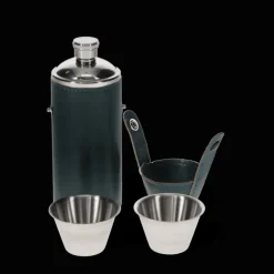 Hunter hip flask with 2 cups 220ml - Spirit of Adventure