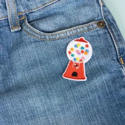 Iron on patch - Bubblegum machine