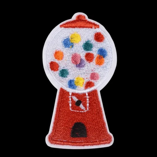 Iron on patch - Bubblegum machine