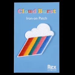 Iron on patch - Cloud burst
