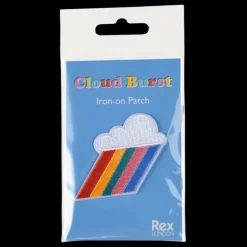 Iron on patch - Cloud burst