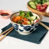 Japanese porcelain bowl 16cm - Flower