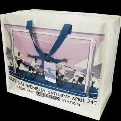 Jumbo storage bag - TfL Vintage Poster "Cup Final"
