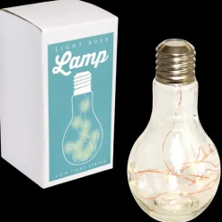 Light bulb shape table LED lamp