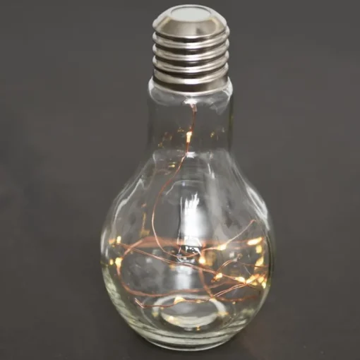 Light bulb shape table LED lamp
