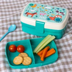 Lunch box with tray - Farmyard