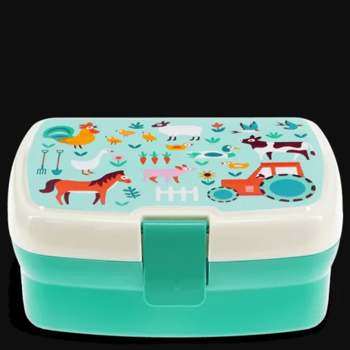 Lunch box with tray - Farmyard