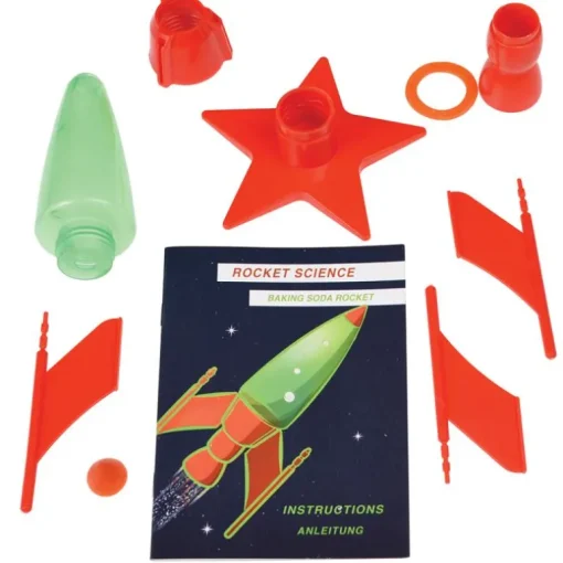 Make your own baking soda space rocket