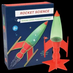 Make your own baking soda space rocket