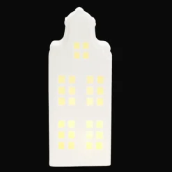 Matt ceramic LED decoration - Large house