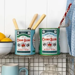 Medium storage tins (set of 2) - Crown Blend