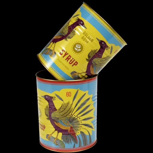 Medium storage tins (set of 2) - GOLDEN ROSE SYRUP