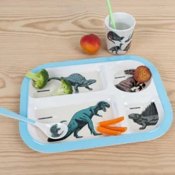 Melamine food tray - Prehistoric Land