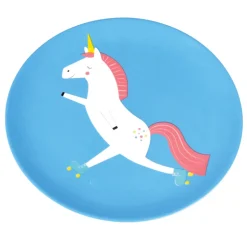Melamine plate - Magical Unicorn