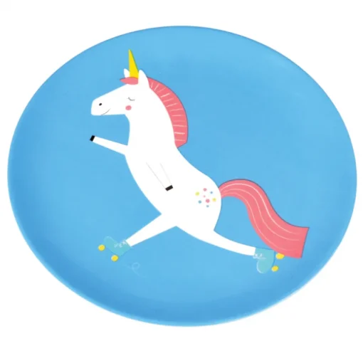 Melamine plate - Magical Unicorn