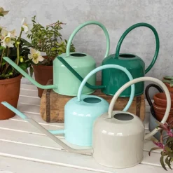 Metal watering can (1 L) - Pistachio green