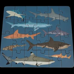 Mini jigsaw puzzle - Sharks