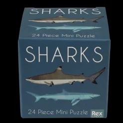 Mini jigsaw puzzle - Sharks