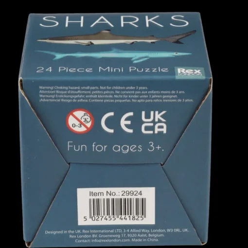 Mini jigsaw puzzle - Sharks