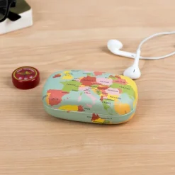 Mini travel case - World Map