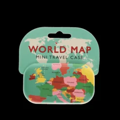 Mini travel case - World Map