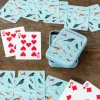 Playing cards in a tin - Garden Birds
