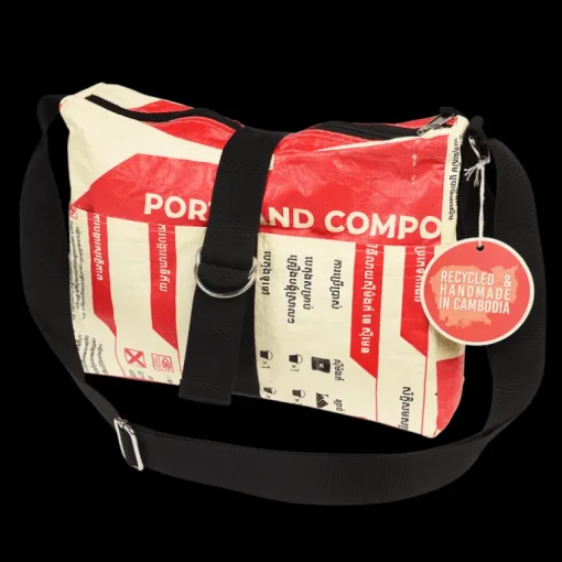 Recycled Cement Bag Handbag
