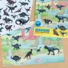 Reusable stickers and scenes - Prehistoric Land dinosaur